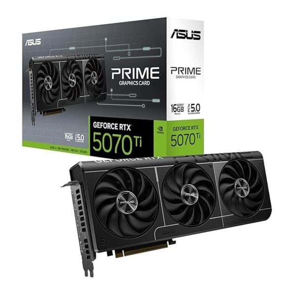 ASUS PRIME GeForce RTX 5070 Ti 16GB GDDR7 Graphics Card