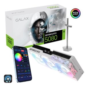 GALAX GeForce RTX 5080 1-Click OC White 16GB GDDR7 256-bit Graphics card