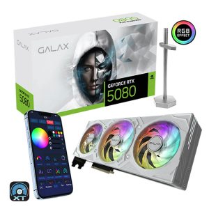 GALAX GeForce RTX 5080 EX Gamer 1-Click OC White 16GB GDDR7 256-bit Graphics card