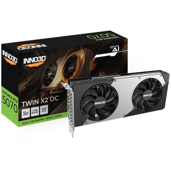 INNO3D GeForce RTX 5070 TWIN X2 OC Graphics card