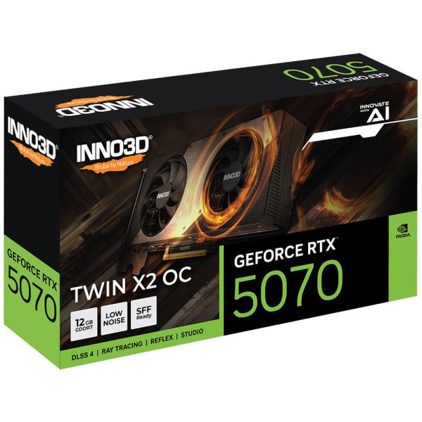 INNO3D GeForce RTX 5070 TWIN X2 OC Graphics card - Image 2