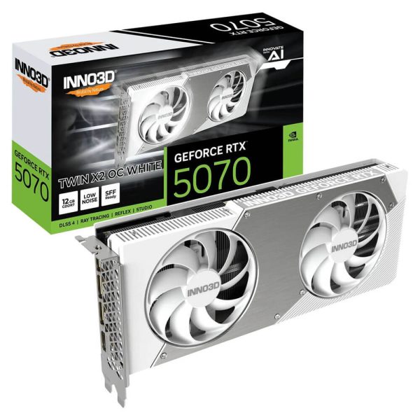 INNO3D GeForce RTX 5070 TWIN X2 OC WHITE Graphics card