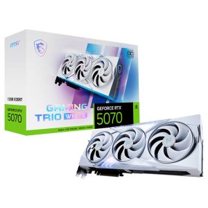 MSI GeForce RTX 5070 12G GAMING TRIO OC WHITE Graphics card