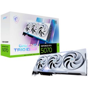 MSI GeForce RTX 5070 12G GAMING TRIO WHITE Graphics card