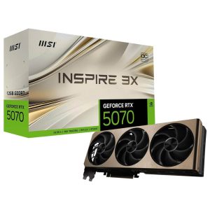 MSI GeForce RTX 5070 12G INSPIRE 3X OC Graphics card