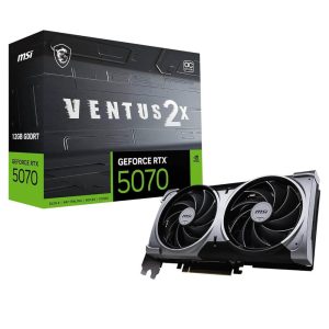 MSI GeForce RTX 5070 12G VENTUS 2X OC Graphics card