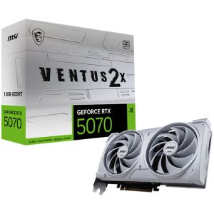 MSI GeForce RTX 5070 12G VENTUS 2X OC WHITE Graphics card