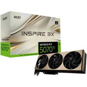 MSI GeForce RTX 5070 Ti 16G INSPIRE 3X PLUS Graphics card