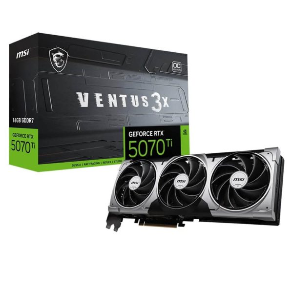 MSI GeForce RTX 5070 Ti 16G SHADOW 3X OC Graphics card