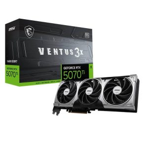 MSI GeForce RTX 5070 Ti 16G VENTUS 3X OC Graphics card