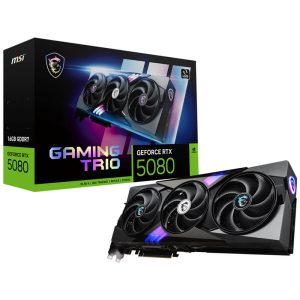 MSI GeForce RTX 5080 16G GAMING TRIO Graphics card