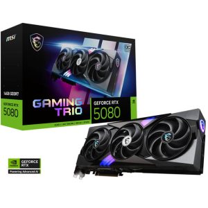 MSI GeForce RTX 5080 16G GAMING TRIO OC Graphics card