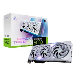 MSI GeForce RTX 5080 16G GAMING TRIO WHITE Graphics card