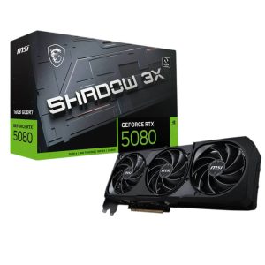 MSI GeForce RTX 5080 16G SHADOW 3X Graphics card