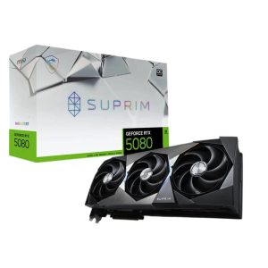MSI GeForce RTX 5080 16G SUPRIM OC Graphics card