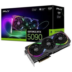 PNY Nvidia GeForce RTX 5090 ARGB OC 32GB GPU Graphics card