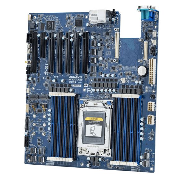 GIGABYTE MZ32-AR0 Motherboard-7003/7002 Series Processors–E-ATX DP–280W - Image 2