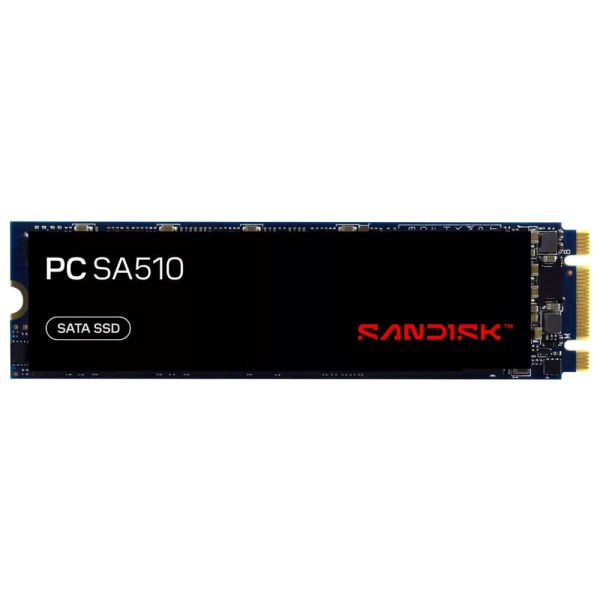 SANDISK PC SA510 SATA SSD - 250GB, M.2 2280-SDBSNXD-250G