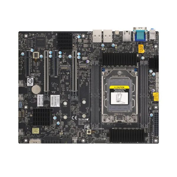Supermicro H13SRA-TF Workstation Motherboard, Single Socket sTR5 (LGA-4844), up to 350W TDP CPUs