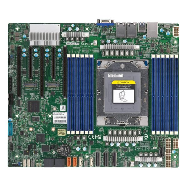 Supermicro H13SSL-N Server Motherboard, Dual Socket Supported, up to 400W TDP CPUs