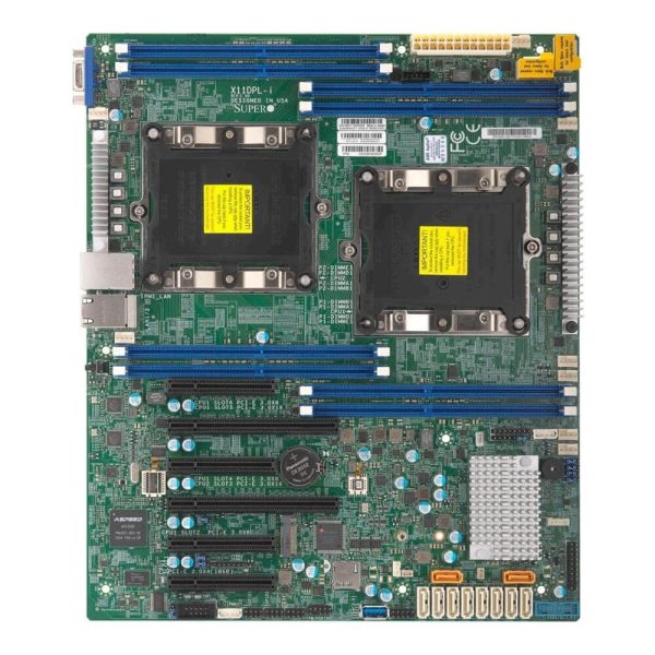 Supermicro X11DPL-I Server Motherboard, Dual Socket LGA-3647 (Socket P+) Supported, up to 140 W TDP CPUs - Image 3