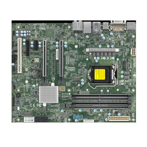 Supermicro X12SAE Workstation Motherboard, Single-Socket-LGA-1200, up to 125W TDP CPUs