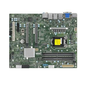 Supermicro X12SCA-F Workstation Motherboard, Single Socket (LGA-1200), up to 125W TDP CPUs