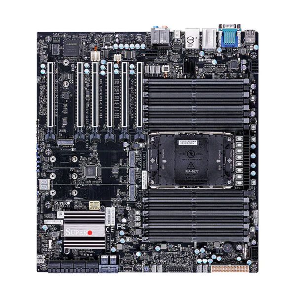 Supermicro X13SWA-TF Workstation Motherboard, Single Socket E (LGA-4677), up to 385W TDP CPUs