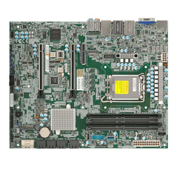 Supermicro X14SAE-F Workstation Motherboard, Single Socket V1 (LGA-1851), up to 125W TDP CPUs