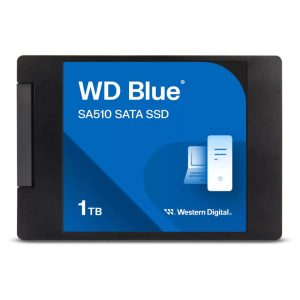 WD Blue SA510 SATA SSD 2.5”/7mm Cased - 1TB-WDS100T3B0A-00AXR0