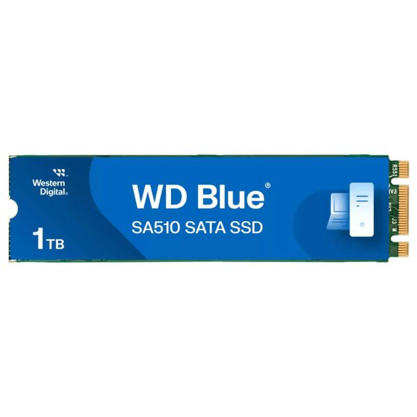 WD Blue SA510 SATA SSD M.2 2280 - 1TB-WDS100T3B0B-00AXS0