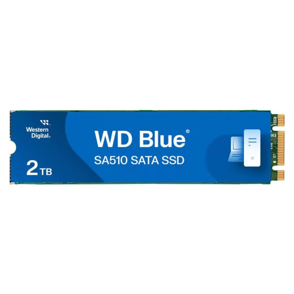 WD Blue SA510 SATA SSD M.2 2280 - 2TB-WDS200T3B0B-00C7C0