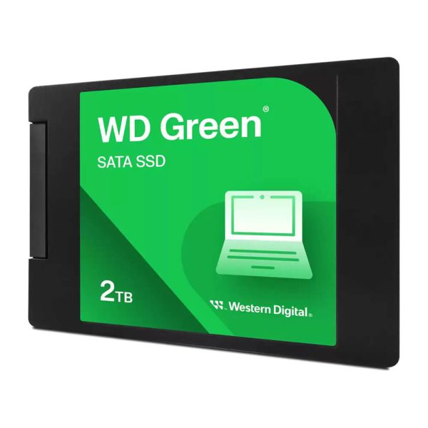 WD Green SATA SSD 2.5”/7mm Cased - 2TB-WDS200T2G0A-00CMW0