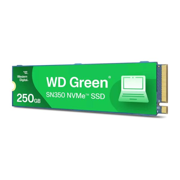 WD Green SN350 NVMe™ SSD - 250GB, TLC - WDS250G2G0C-00CDH0 - Image 2