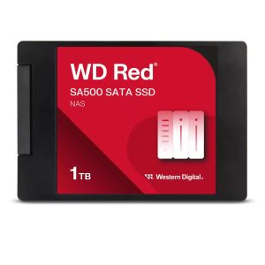 WD Red SA500 NAS SATA SSD 2.5”/7mm Cased - 1TB-WDS100T1R0A-68A4W0