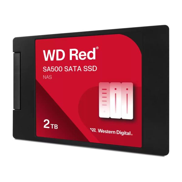 WD Red SA500 NAS SATA SSD 2.5”/7mm Cased - 2TB-WDS200T2R0A-68CKB0 - Image 2