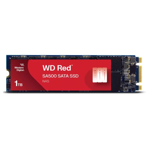 WD Red SA500 NAS SATA SSD M.2 2280 - 1TB-WDS100T1R0B-68A4Z0