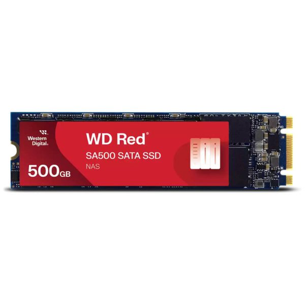 WD Red SA500 NAS SATA SSD M.2 2280 - 500GB-WDS500G1R0B-68A4Z0