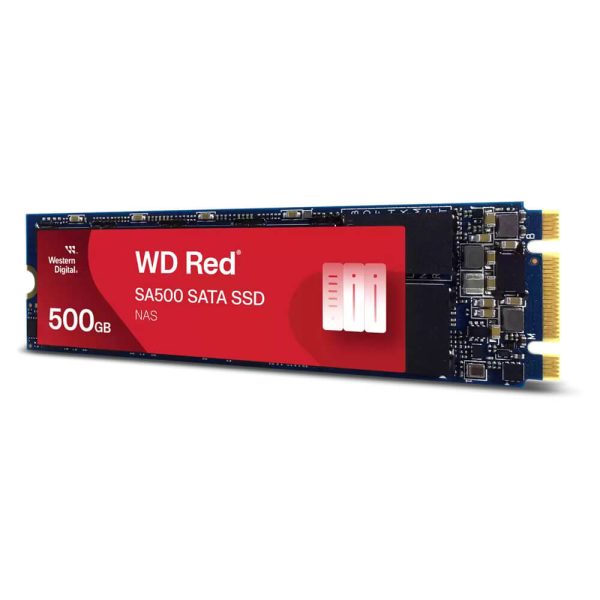 WD Red SA500 NAS SATA SSD M.2 2280 - 500GB-WDS500G1R0B-68A4Z0 - Image 2